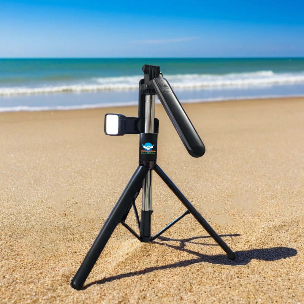 R165 SELFIE STICK WITH GRIP HANDLE