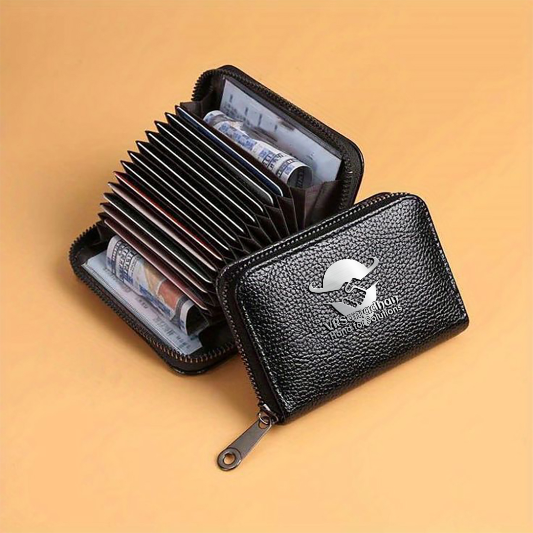 LEATHER CARD HOLDER