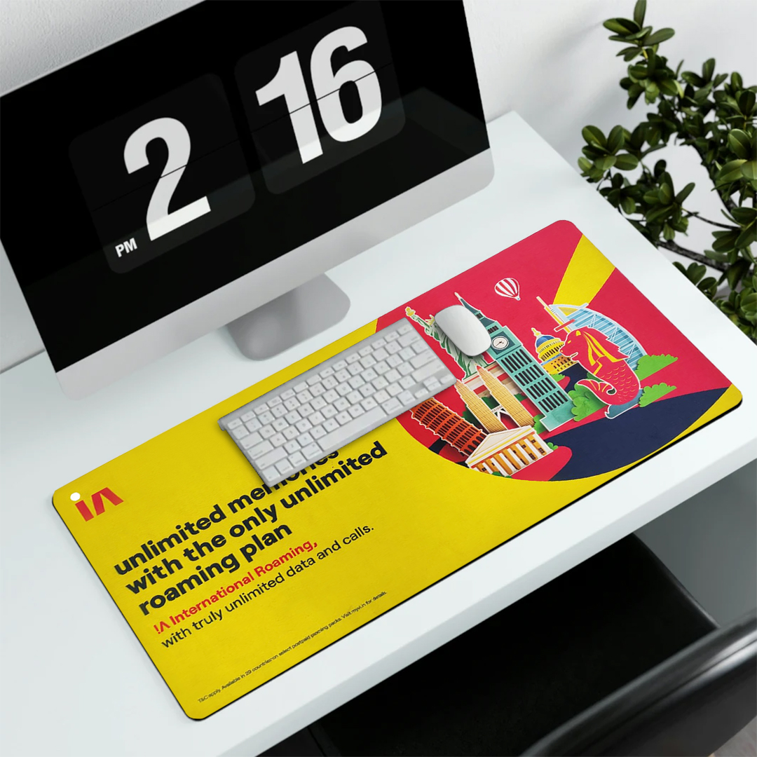CORPORATE MOUSE PAD AND DESK MAT