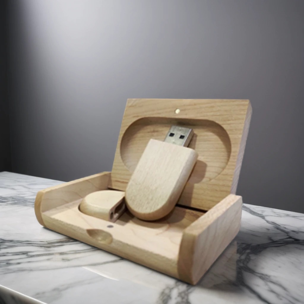 PROMOTIONAL WOODEN PENDRIVE