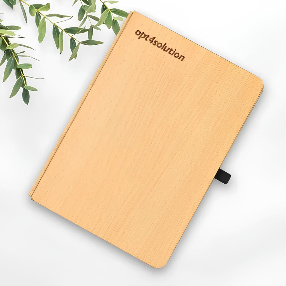 CORPORATE WOODEN DIARY