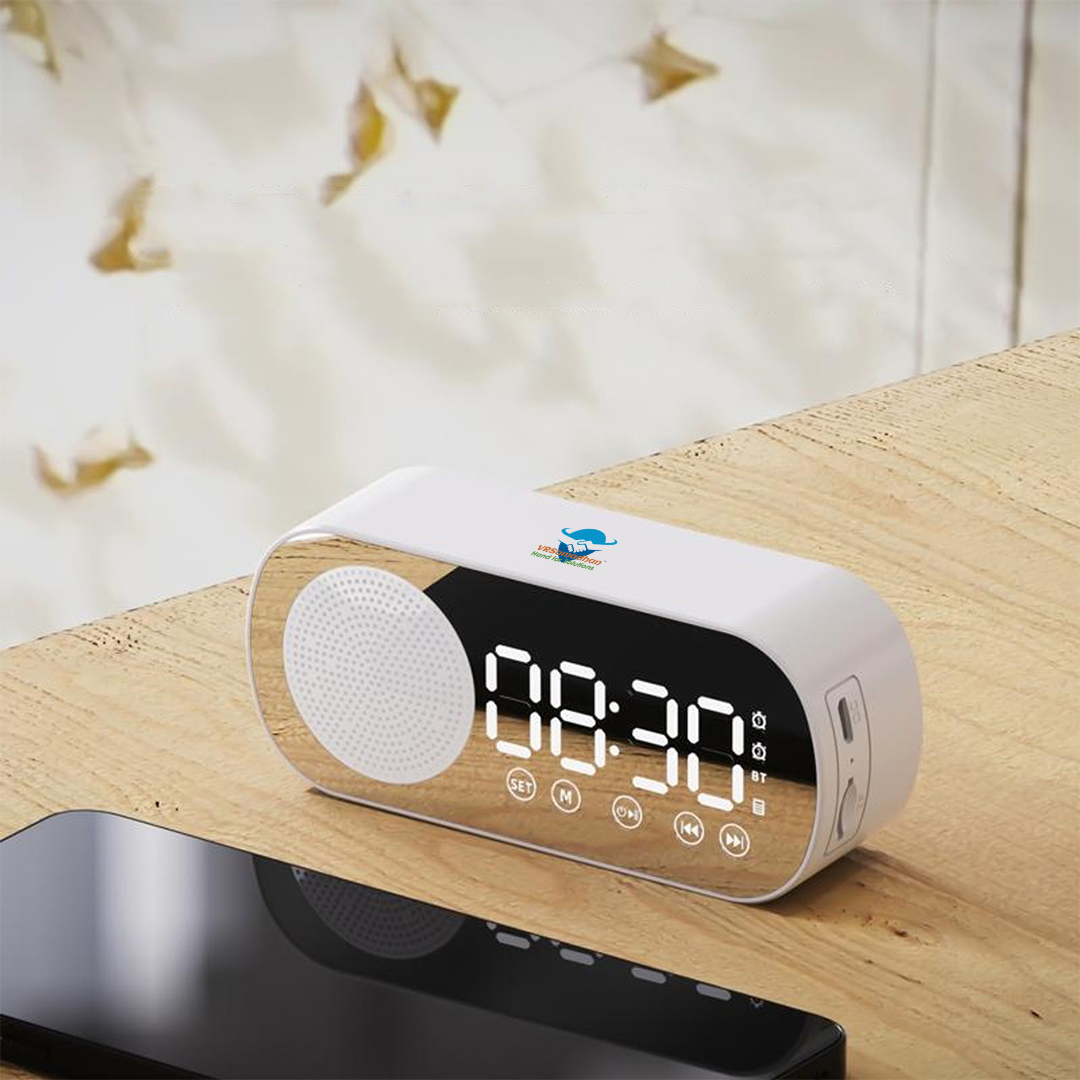 BLUETOOTH SPEAKER WITH CLOCK